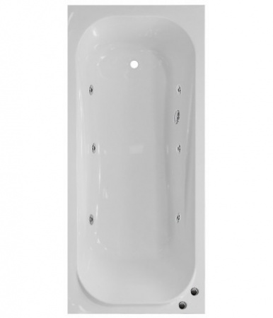 Ванна Эстет Альфа 180x80 с гидромассажем