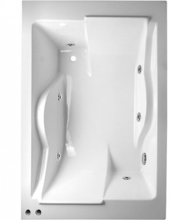 Ванна Vayer Coral 180x120 с гидромассажем