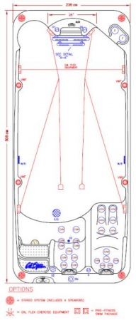 Плавательный спа-бассейн Cal Spas Challenger Spa Плавательный спа-бассейн Cal Spas Challenger Spa