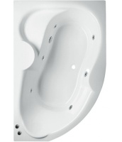 Ванна Vayer Azalia 160x105 (Правая) с гидромассажем